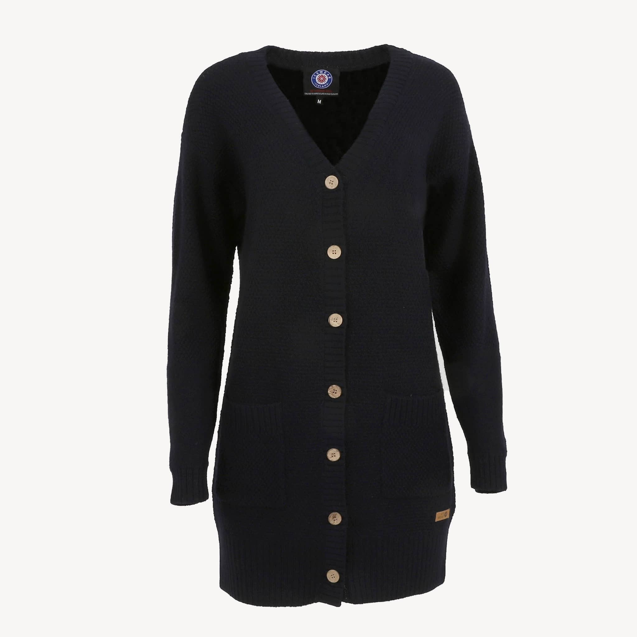 Mæja long wool cardigan 