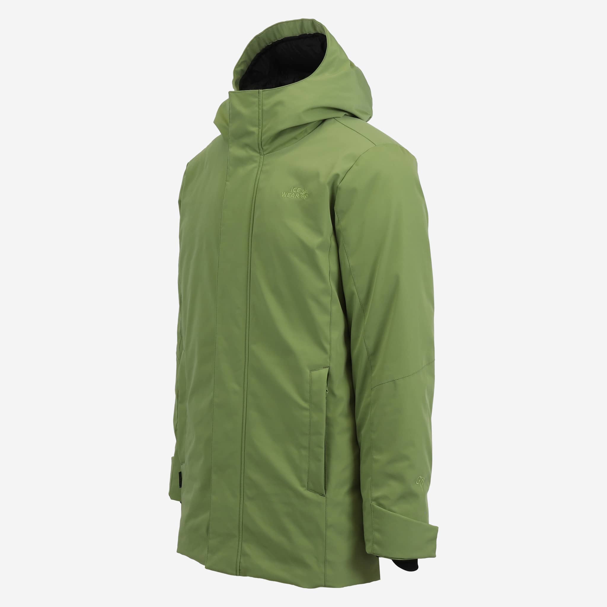 Reykjavik winter coat Icelandic wool padding  