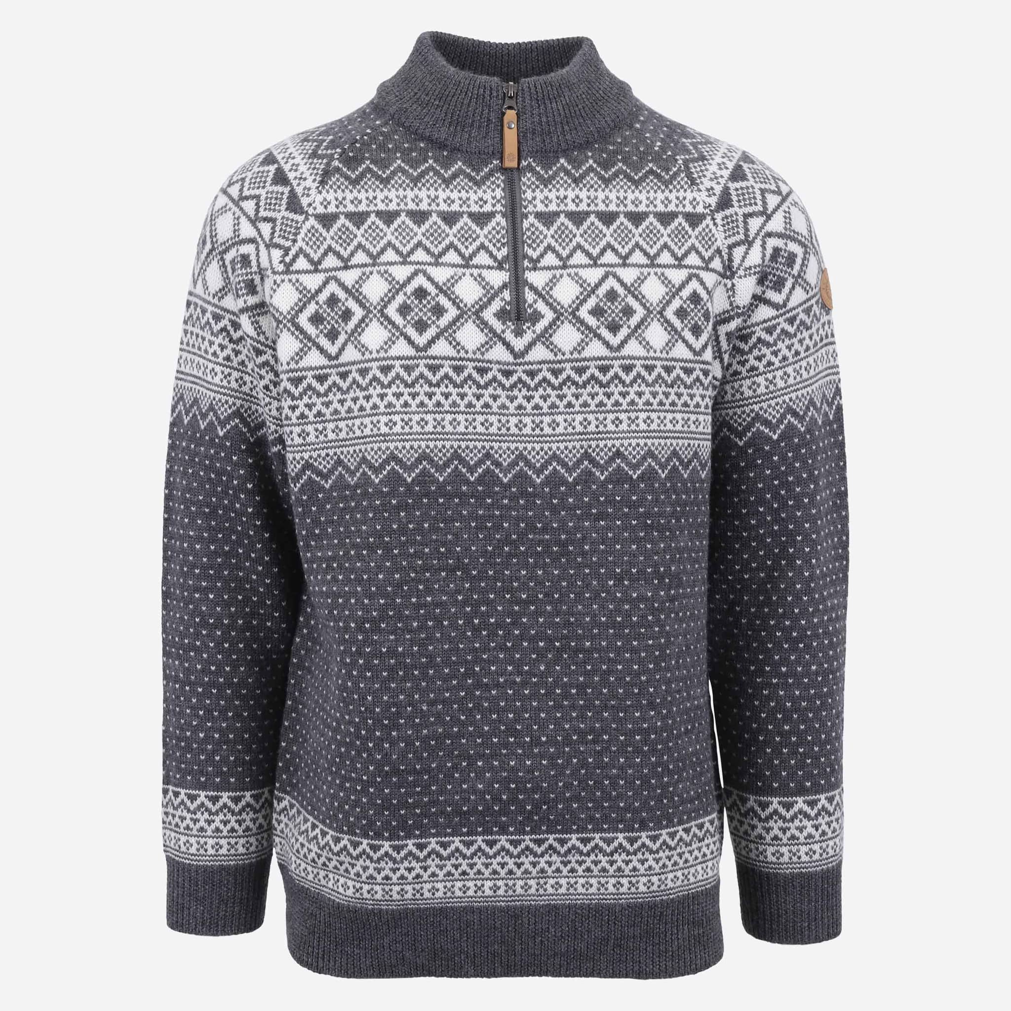 Alexander half-zip Merino Wool Sweater
